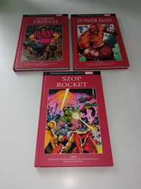 superbohaterowie marvela wojów trzech power man szop rocket 3 komiksy