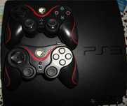 Konsola PS 3 + dwa pady i okablowanie