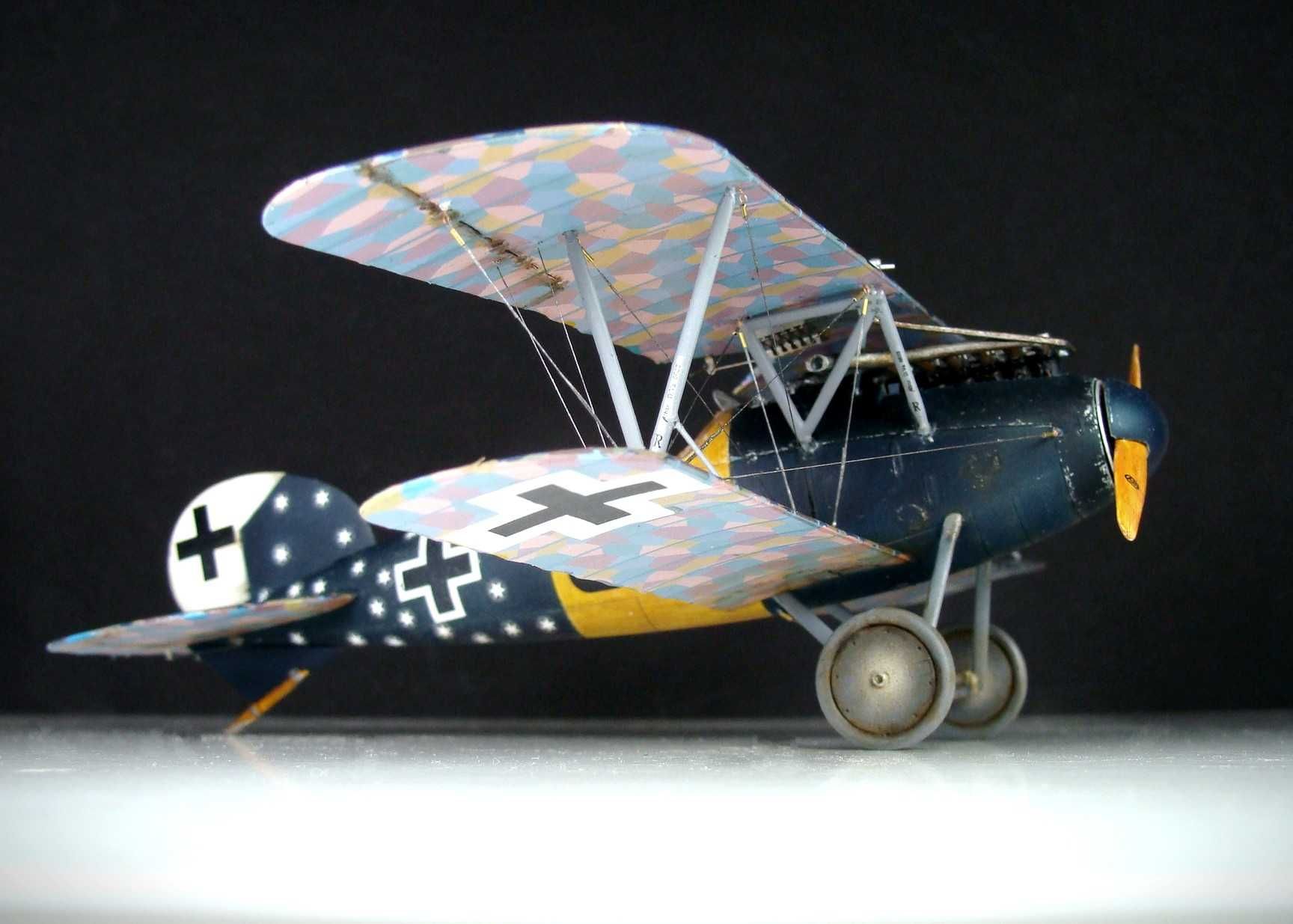 GOTOWY MODEL. Albatros D.Va// Jasta 78b// Eudard//1:48