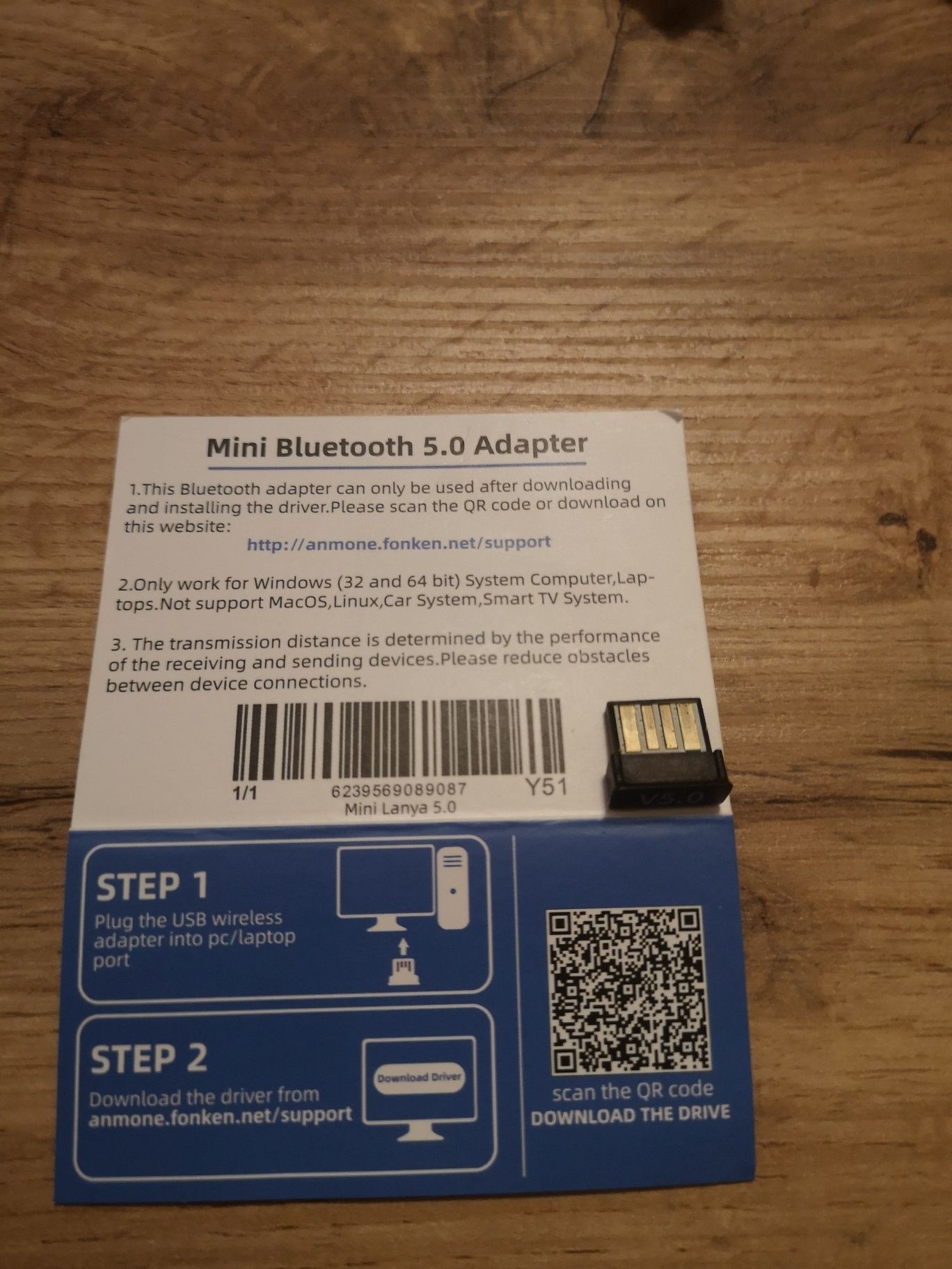 Adapter mini bluetooth 5.0 USB