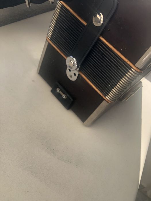 Concertina Rara Organola de Madeira 1920 AD LA RE Colecao