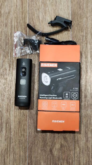 Світло переднє (велофара) Ravemen K700