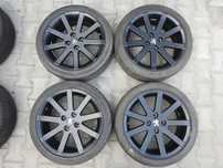 4xAlu Rial 7J 17" 4x108 ET 26 65,1mm   Peugeot Oryinał