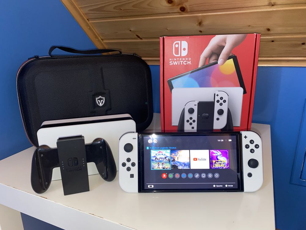 Nintendo Switch OLED *Como Nova*