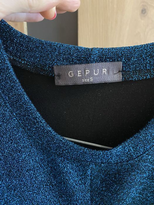 Вечірня сукня з люрексу