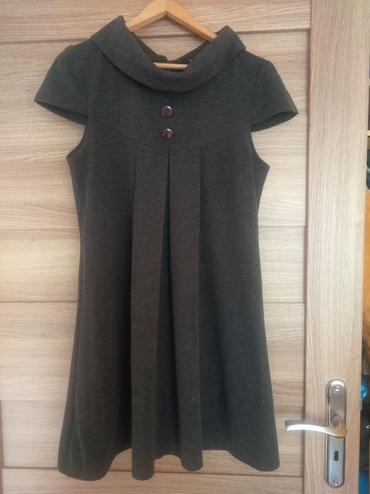 Sukienka ciążowa, szara, rozm L,  rozm 40