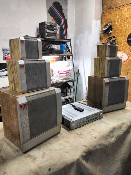 Аудіо підсилювач аудиоусилитель  Амфитон 75У-202С + акустика 50АС-107