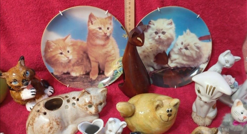 Кошки. Кошечки. Котята. Фигурки для детей. Много