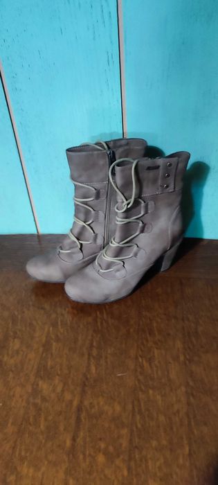 Buty damskie SBarski za kostkę jak nowe