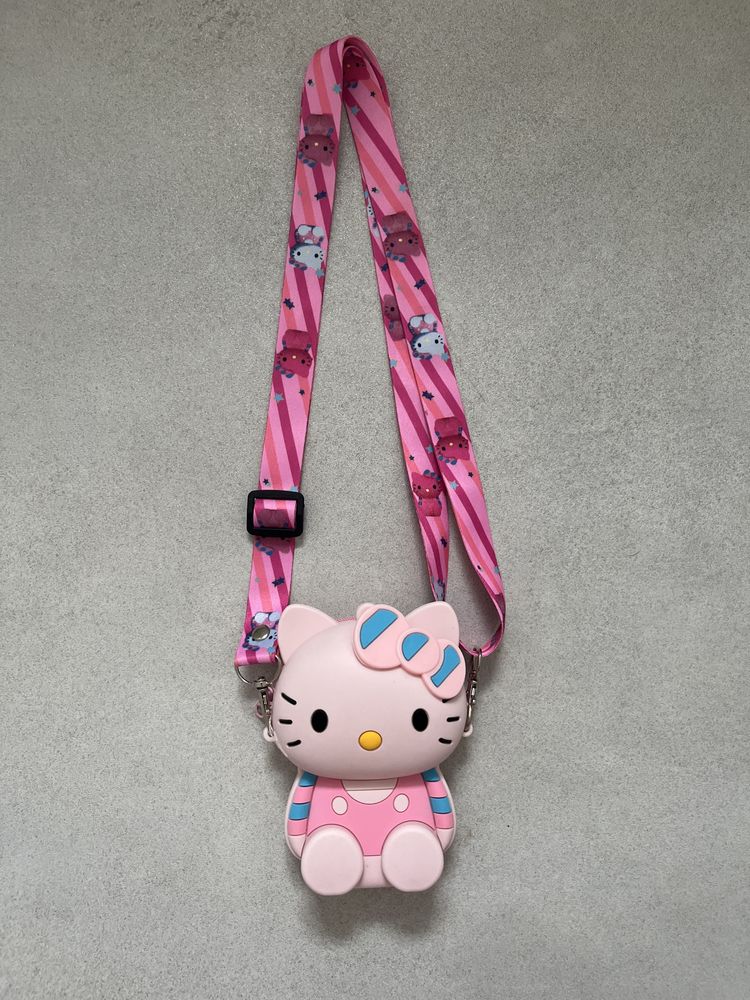 Torebeczka dla dziewczynki Hello Kitty z regulowanym paskiem