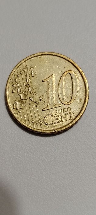 10 Cêntimos De Itália Ano  2005