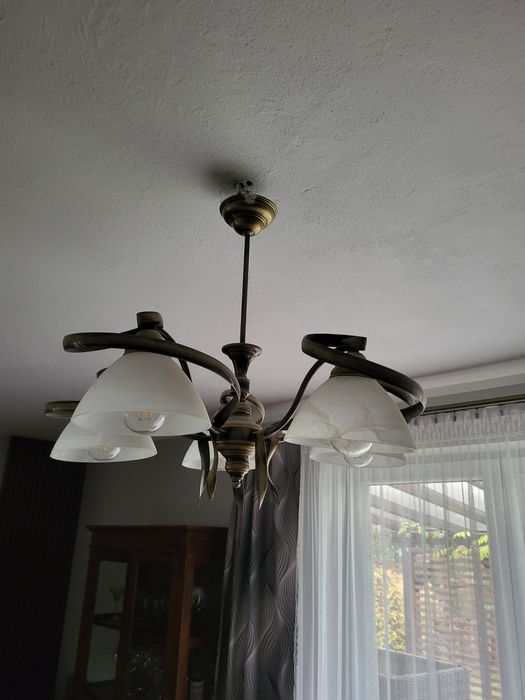 Żyrandol pięcio ramienny