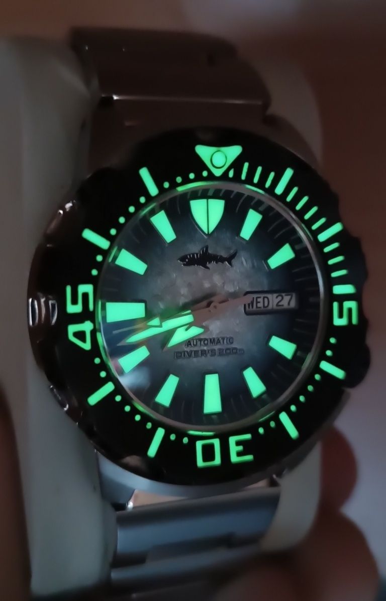 Heimdallr Monster часы механика механизм NH36A от Seiko