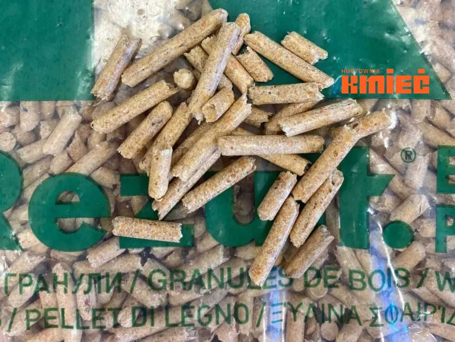 Pellet drzewny REZOLUT/Certyfikat ENPlus A1 /Wysoka jakość! 1 T +DOST.