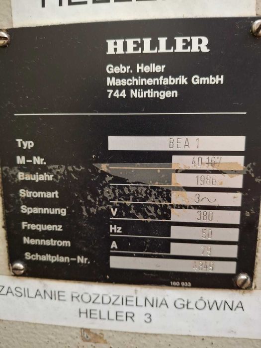 Frezarka CNC Centrum obróbcze Heller BEA 1