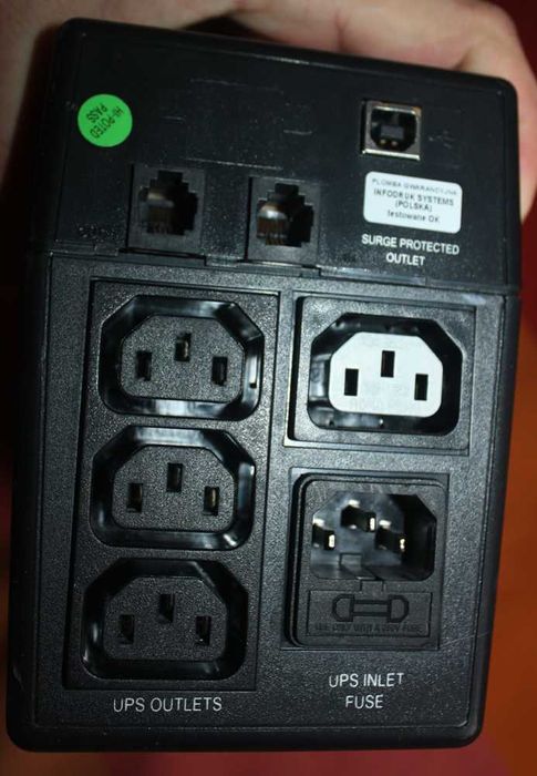 Продам UPS. ДБЖ. ИБП. Infosec xp Office 500. 500ВА 300Вт