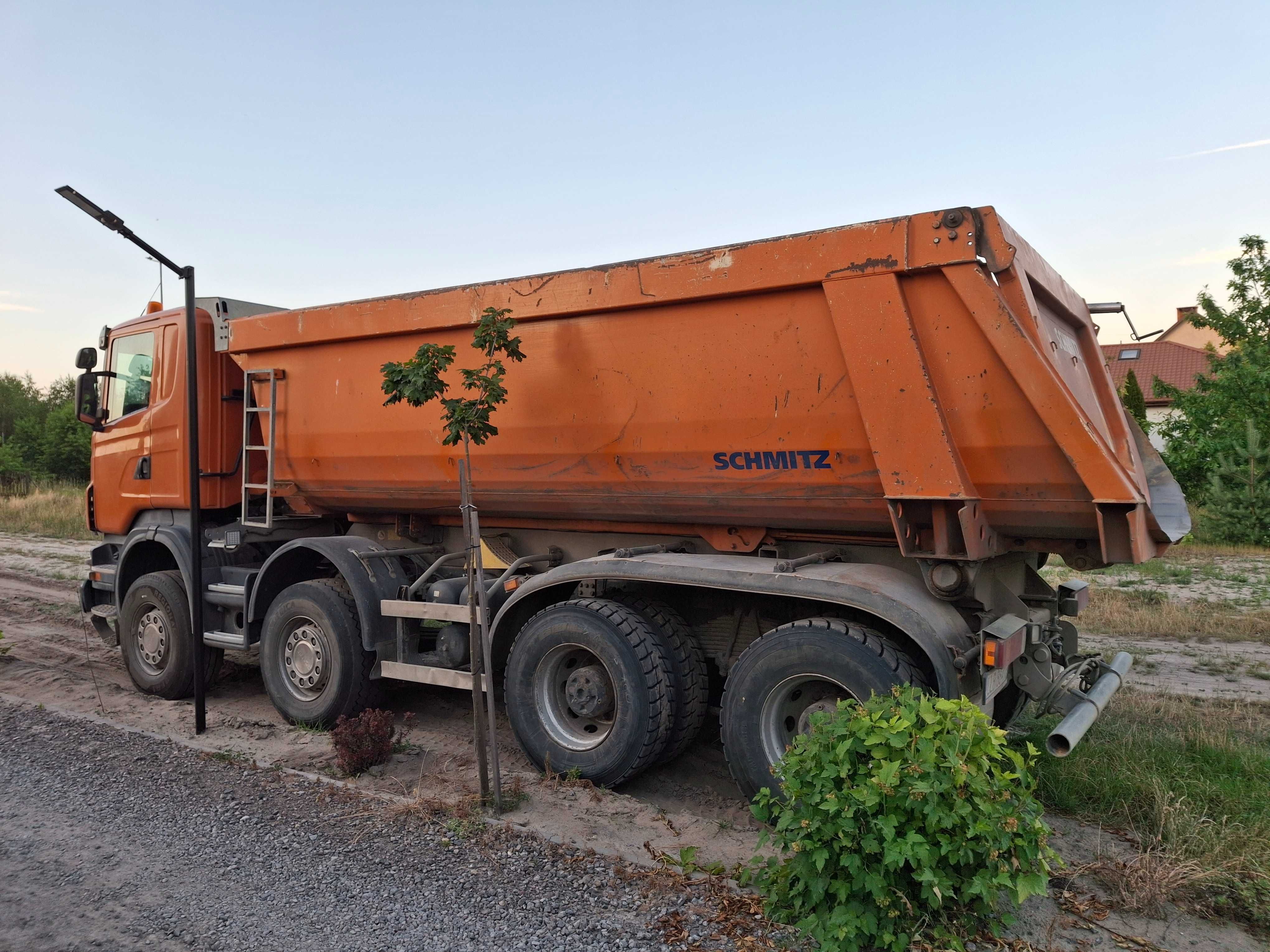 Scania R420 wywrotka 8x4