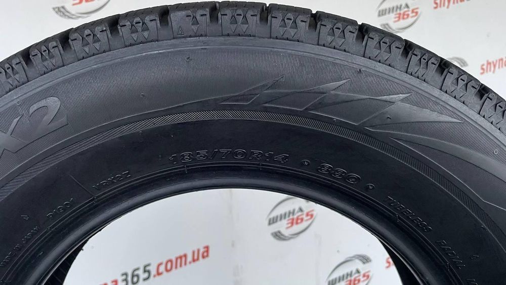185/70 r14 bridgestone blizzak vrx2 7mm шини бу зима
