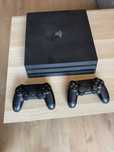 PlayStation 4 Pro 1TB + 2 pady – Stan bardzo dobry