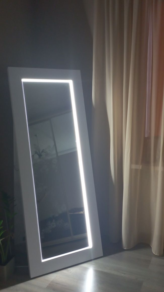 Напольное зеркало LED подсветка