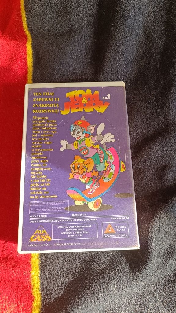 Tom&Jerry VHS bajka kaseta