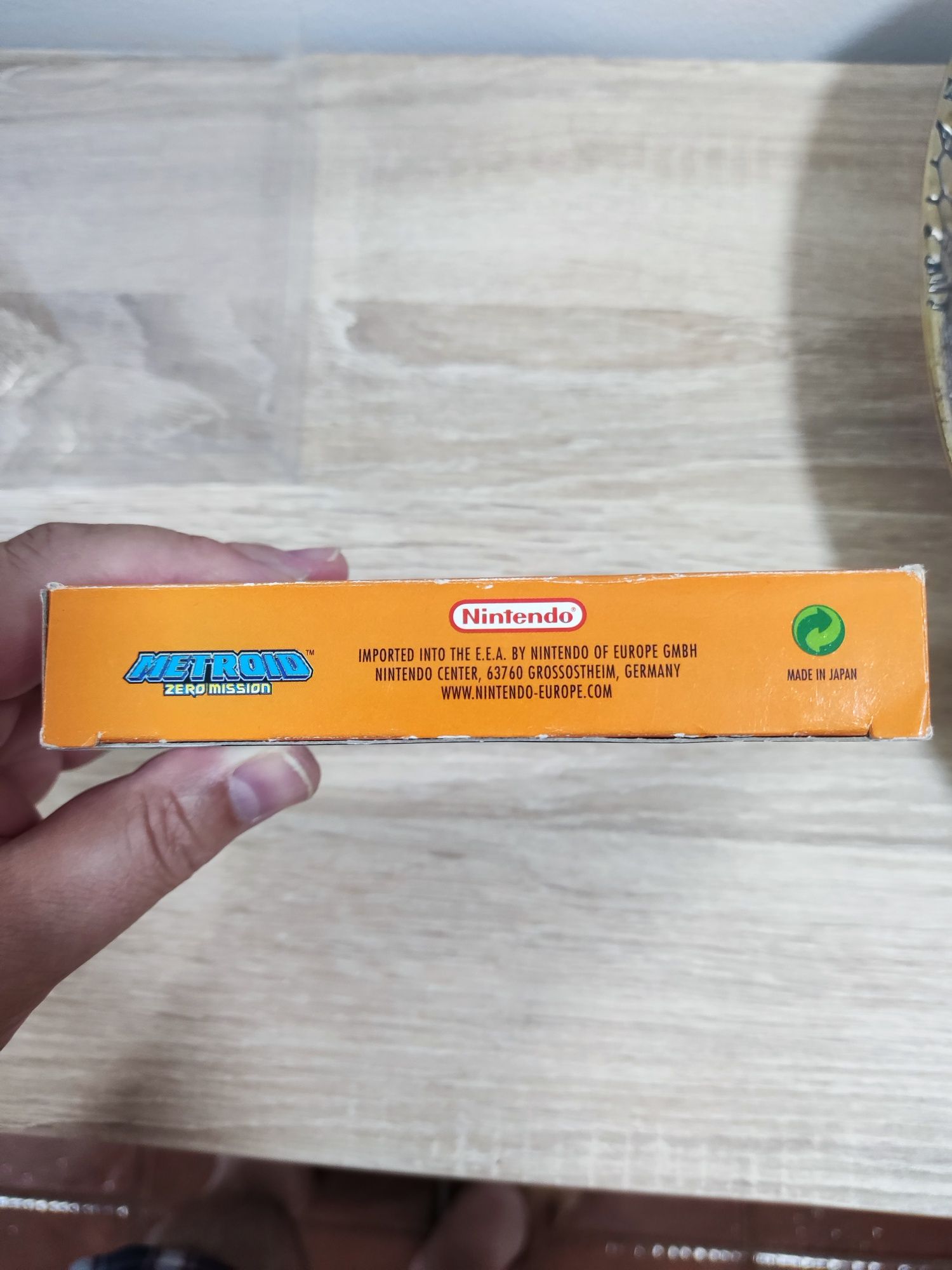 Metroid zero misson completo na caixa game Boy advance