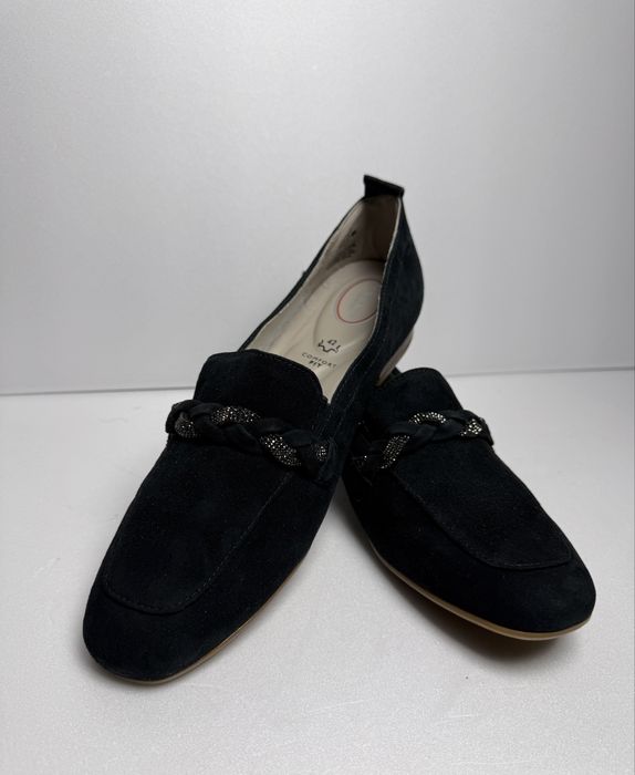 Eleganckie wygodne mokasyny Tamaris linia comfort Fit- skóra naturalna