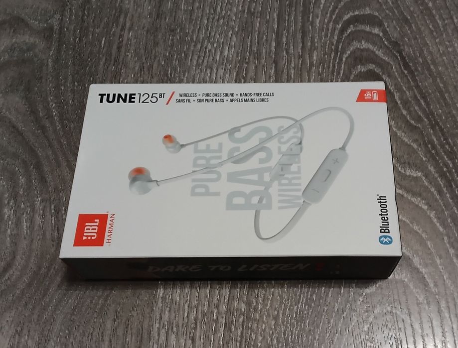 Бездротові навушники JBL Tune 125BT, оригінал, нові.