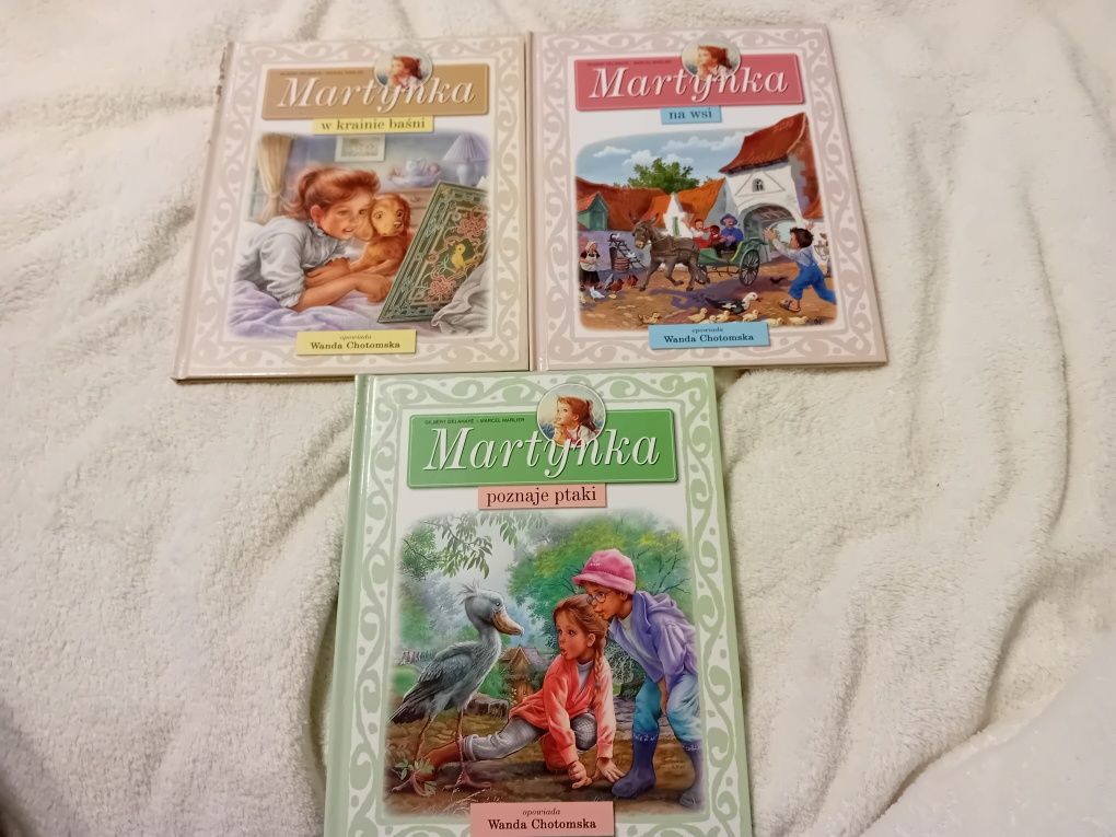 Martynka - Wanda Chotomska- 3 książki.