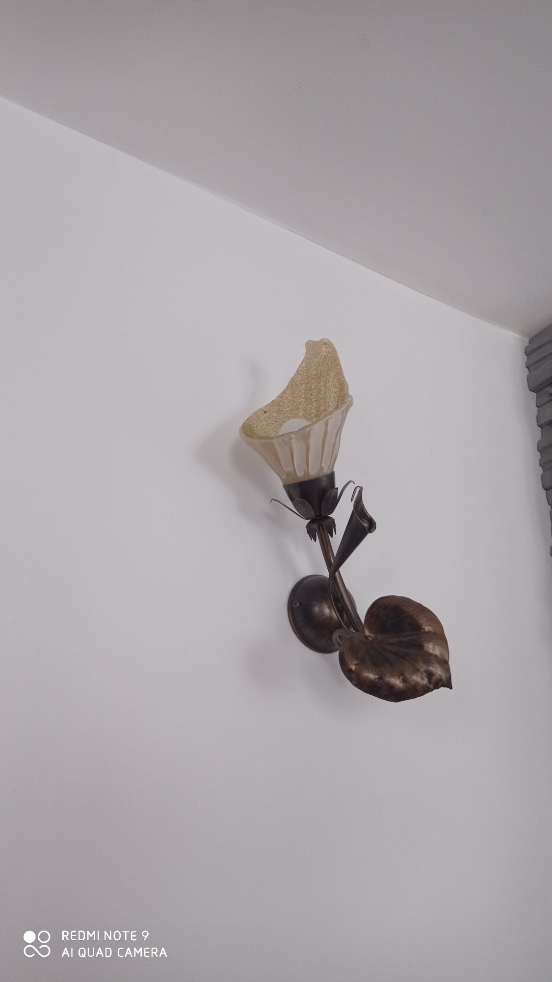 Żyrandol pięcioramienny plus dwa kinkiety