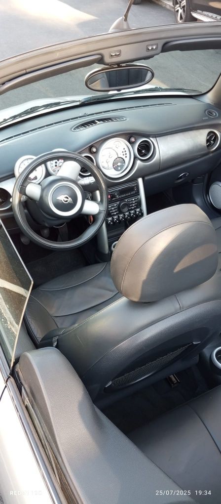 Mini Cooper 1.6 cabrio troco