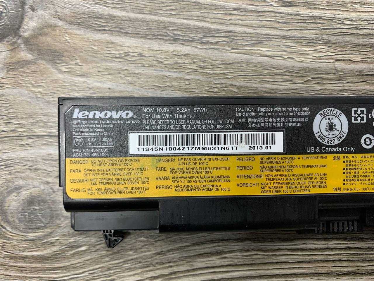 Акумулятор батарея Lenovo T410 T430 L420 L430 L520 T520 T530 ОРИГІНАЛ