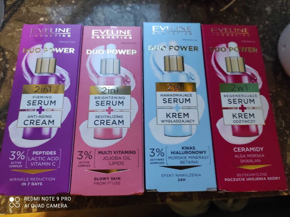 Eveline duo power serum plus krem