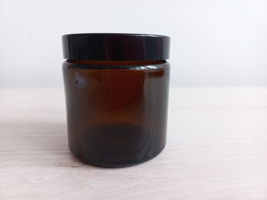 Szklane brązowe słoiczki  - 120 ml - 14 sztuk