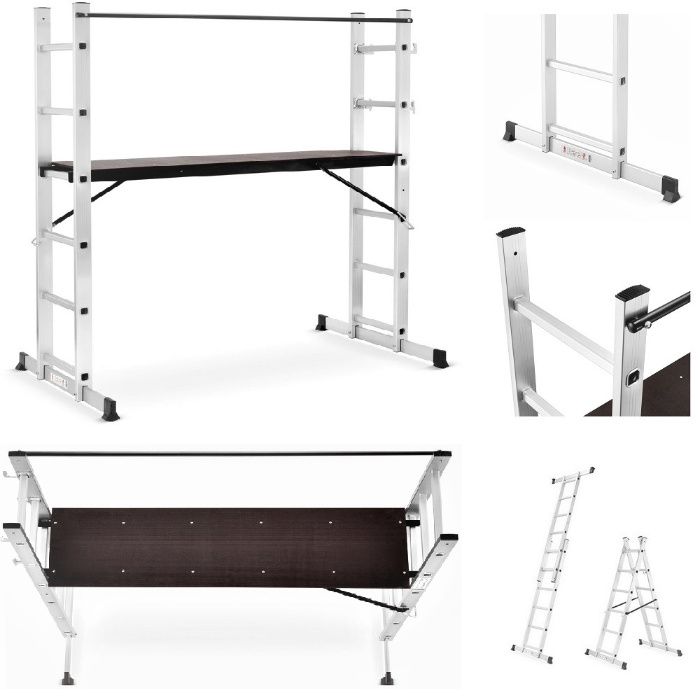 RUSZTOWANIE Aluminiowe / drabina / drabina rozstawna  2x6 PROMOCJA MAJ