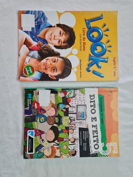 Manual 5 ano inglês look português dito e feito