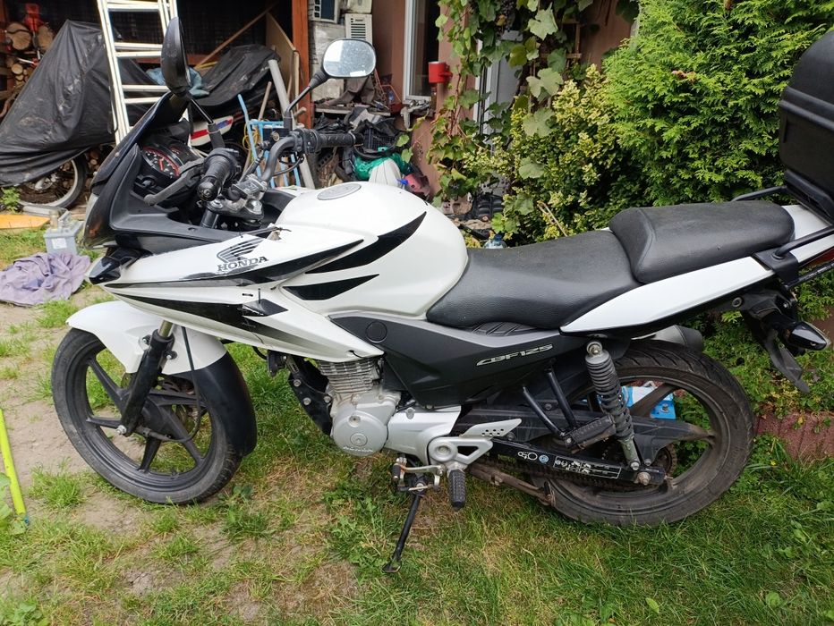 Honda CBF 125 M tylko 34tys 2011r. Na kat.B