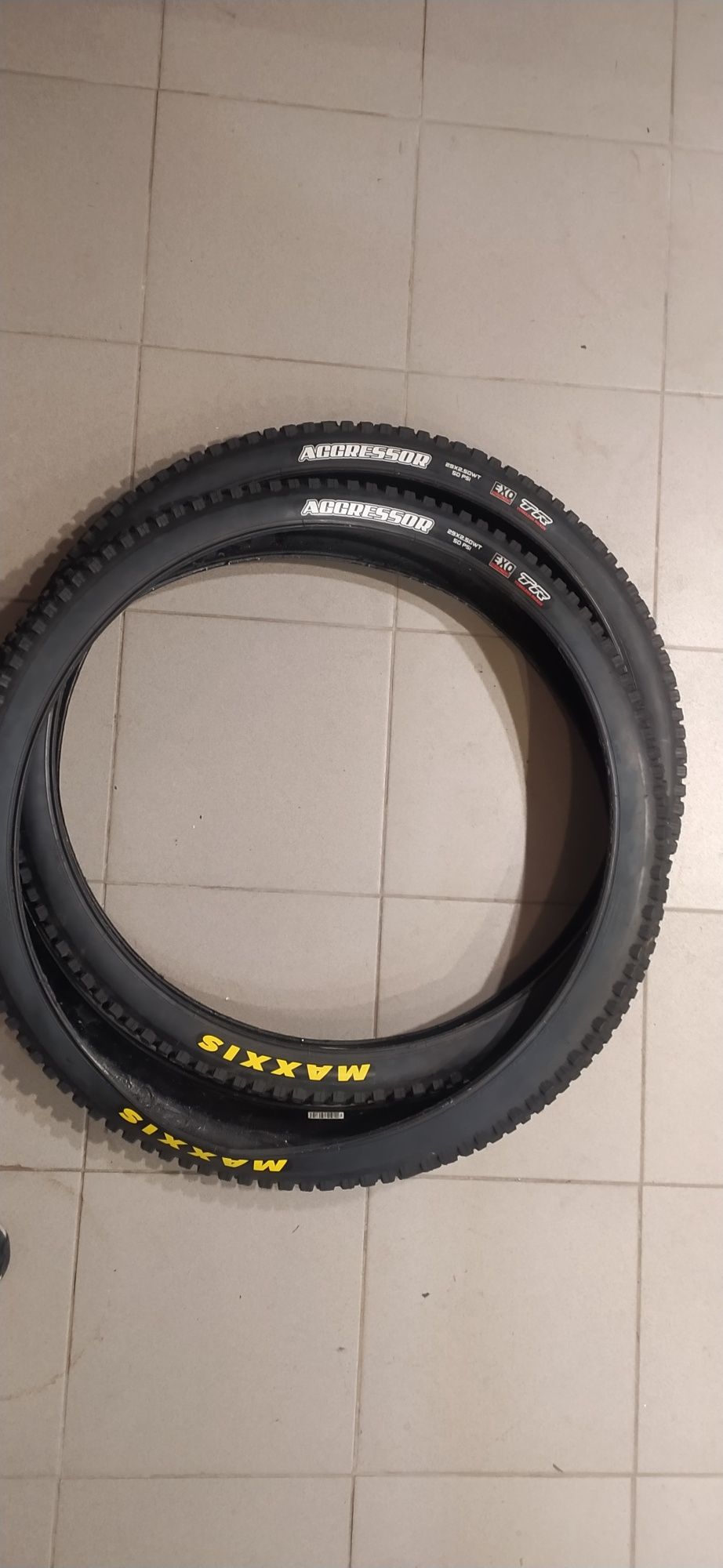 Opony mtb zwijane tubeless Maxxis Agressor 29 x 2.5 komplet