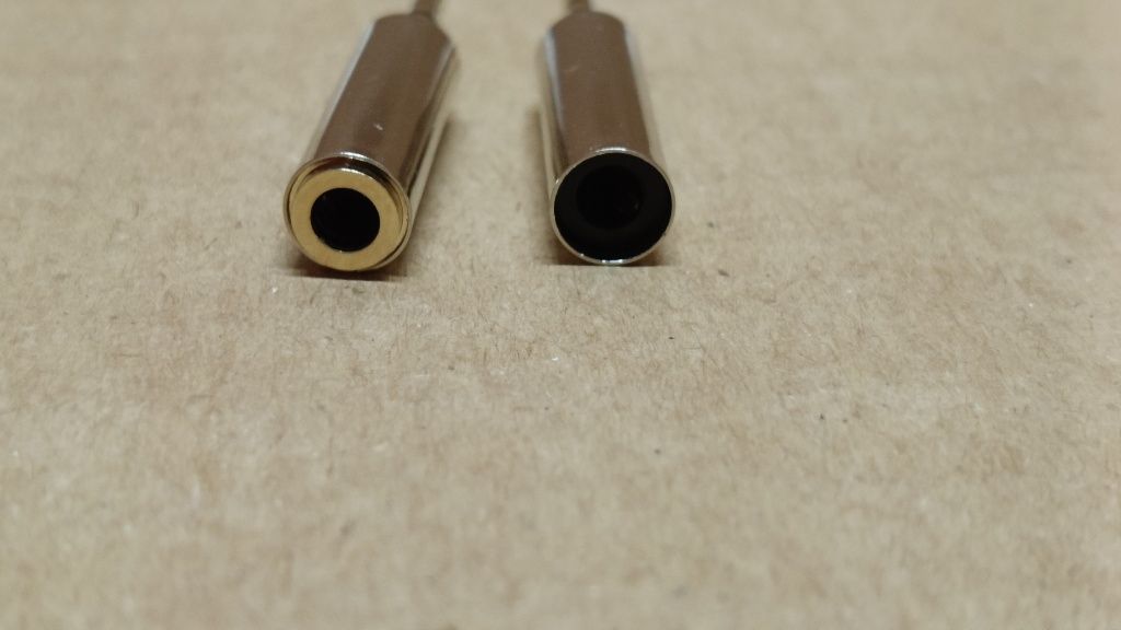 Aiivioll 2-pak 2,5 mm męski na 3,5 mm żeński