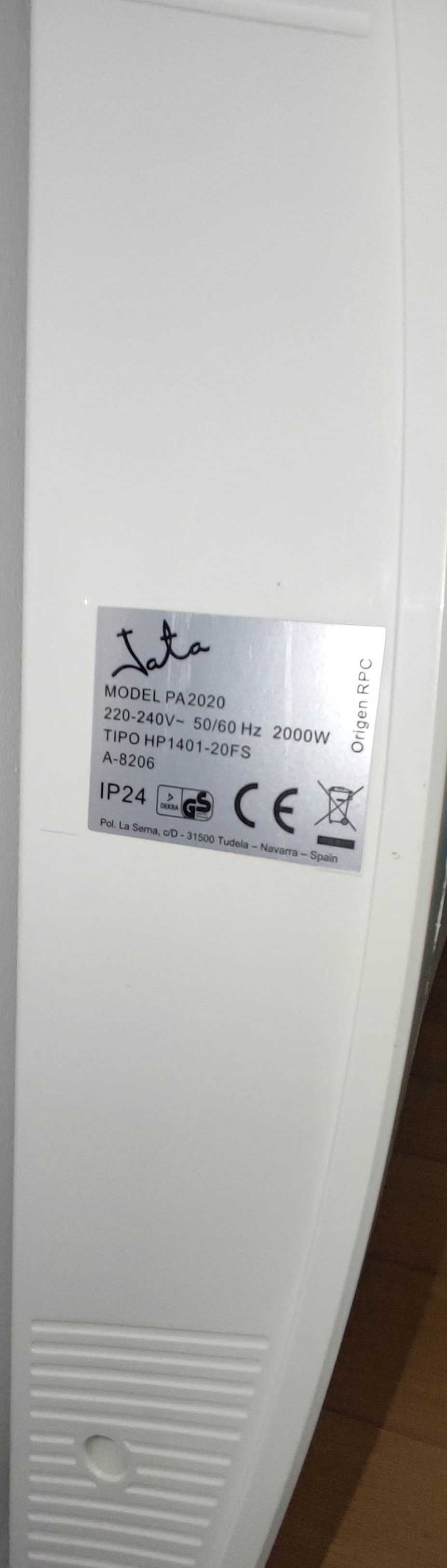 Aquecedor Convector JATA 2000 w