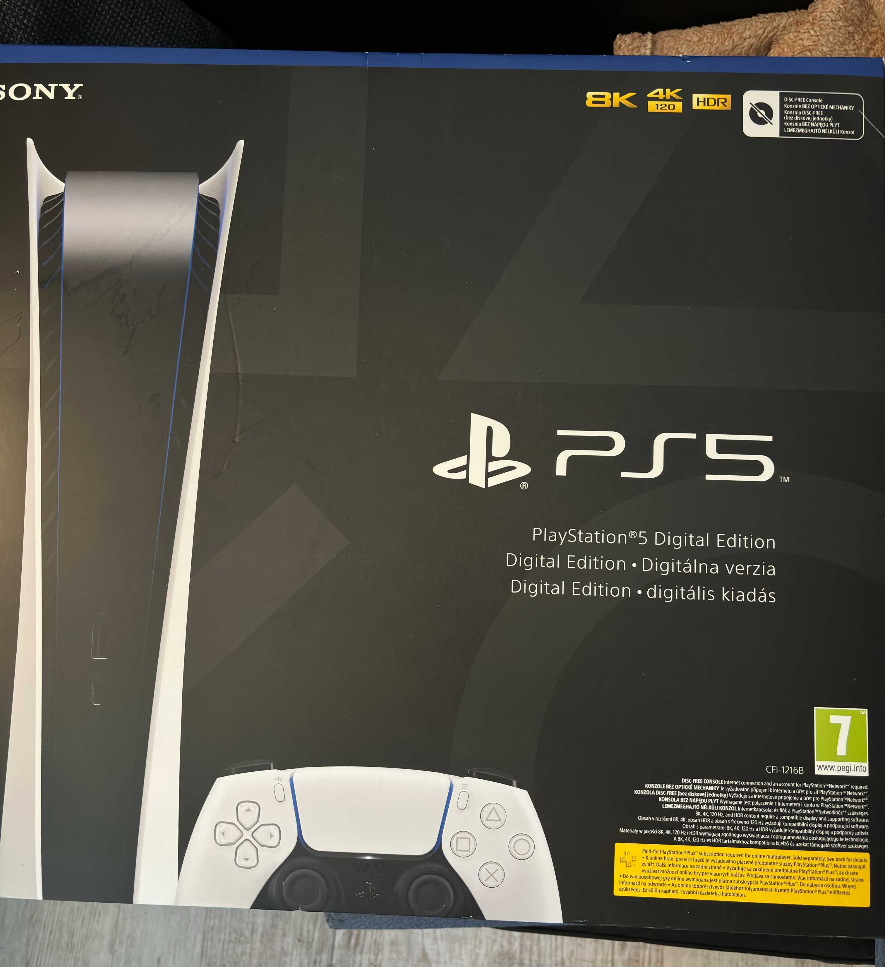 Konsola PS 5 Digital Edition 825 GB