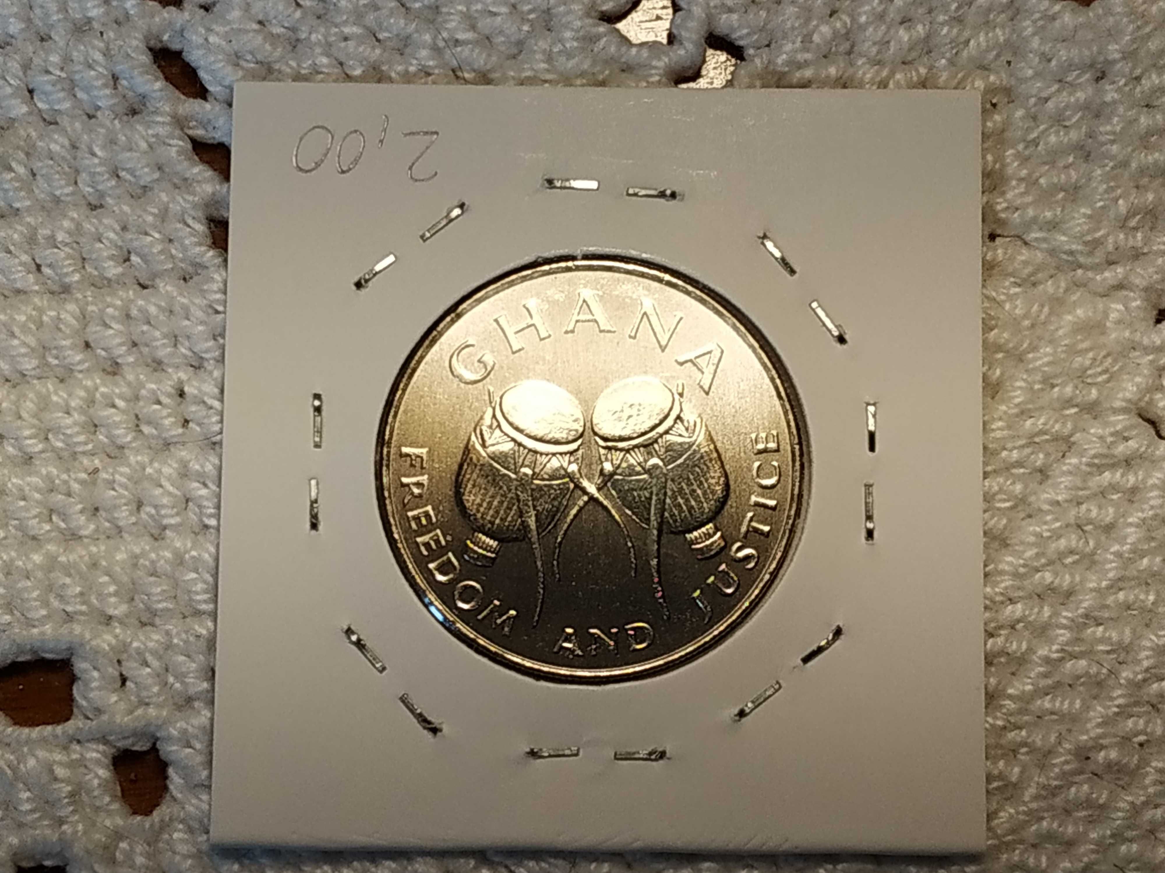 Gana - moeda de 50 cedis de 1999 UNC