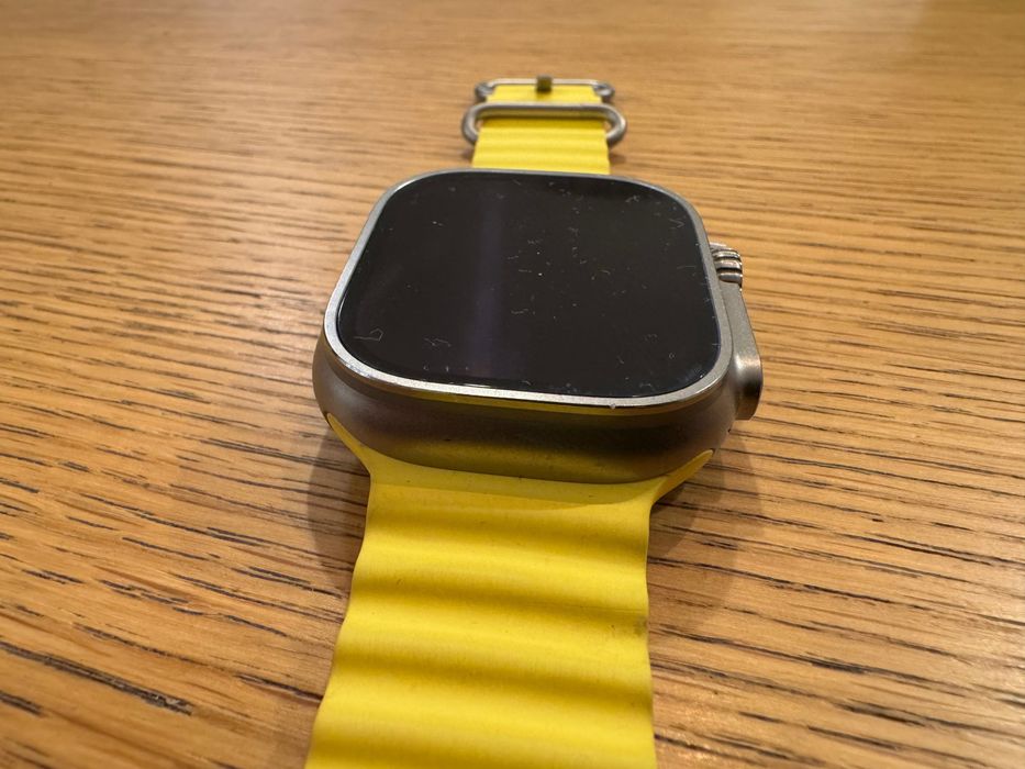 APPLE Watch Ultra GPS, eSIM + opaska Ocean+pasek skórzany