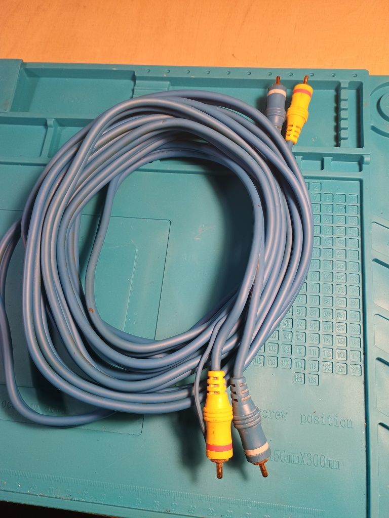 Oehlbach Germany RCA x2 (cinch) +sterujący - 5 metrów interconnect