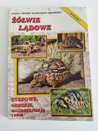 Żółwie lądowe książka wydanie 2000 r