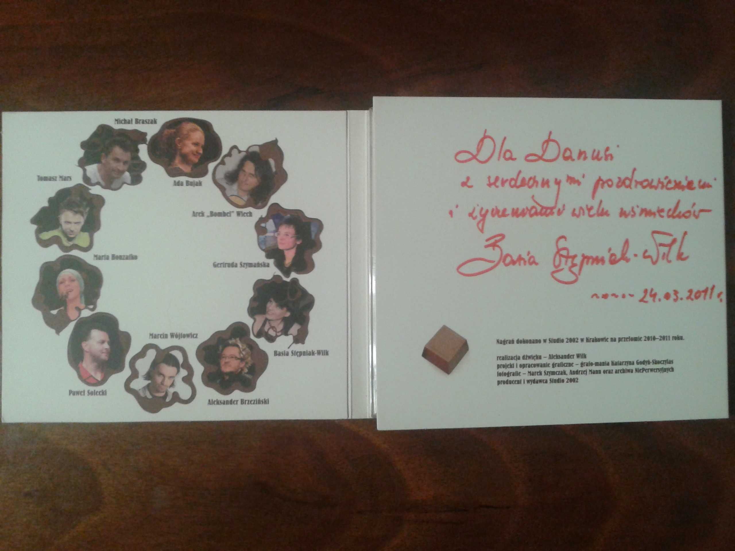 Płyta CD "Muzyczna bombonierka ..." Basia Stępniak-Wilk