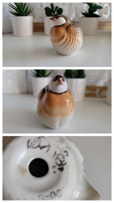 Porcelanowa figurka PRZEPIÓRKA