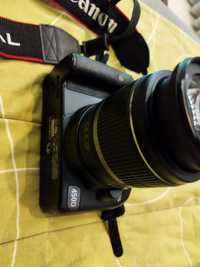 Canon 450D +lente EFS 18-55