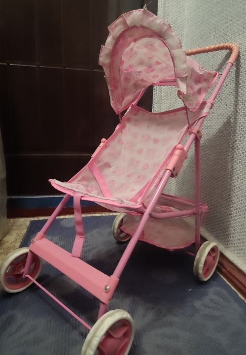 Коляска для ляльки для дівчаток