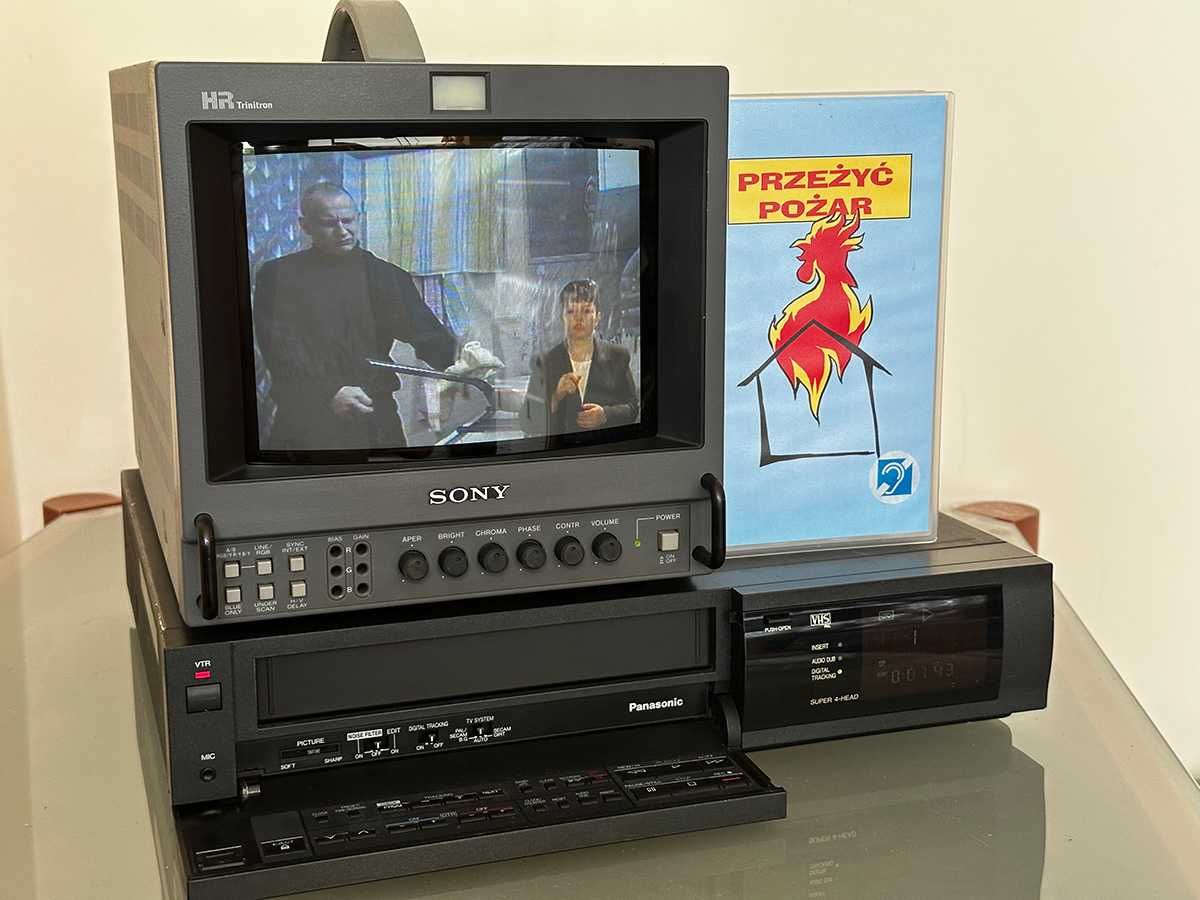 SONY PVM-9044QM 9" Trynitron, Retro Gaming, CRT, 100% sprawny